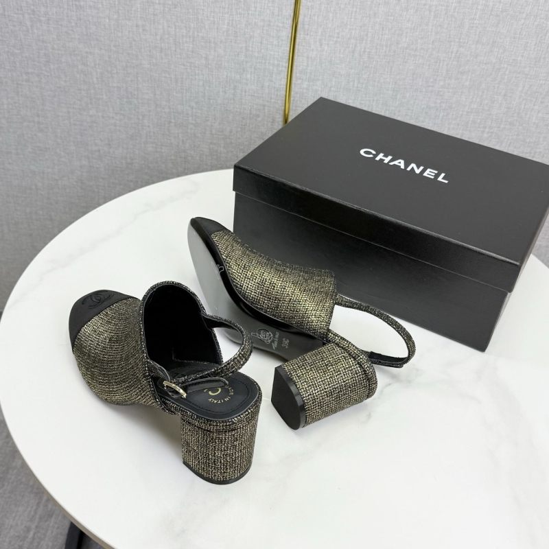 Ch**el heeled shoes